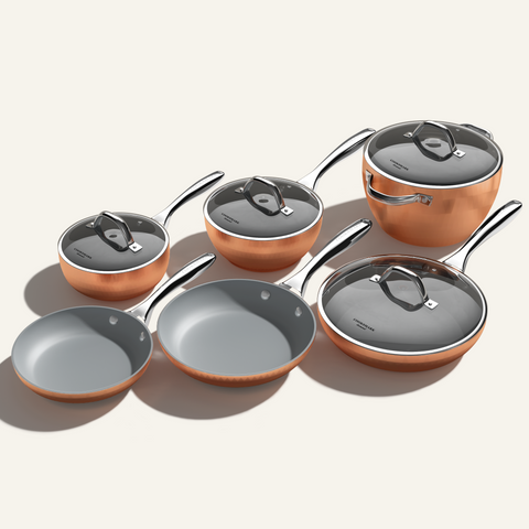 Diamond Cookware 10-Pcs